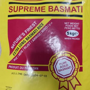 Pakistani Basmati Rice 5kg pkt